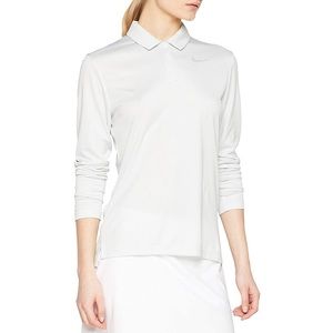 Nike Women’s Long-Sleeve Circular Knit Golf Polo